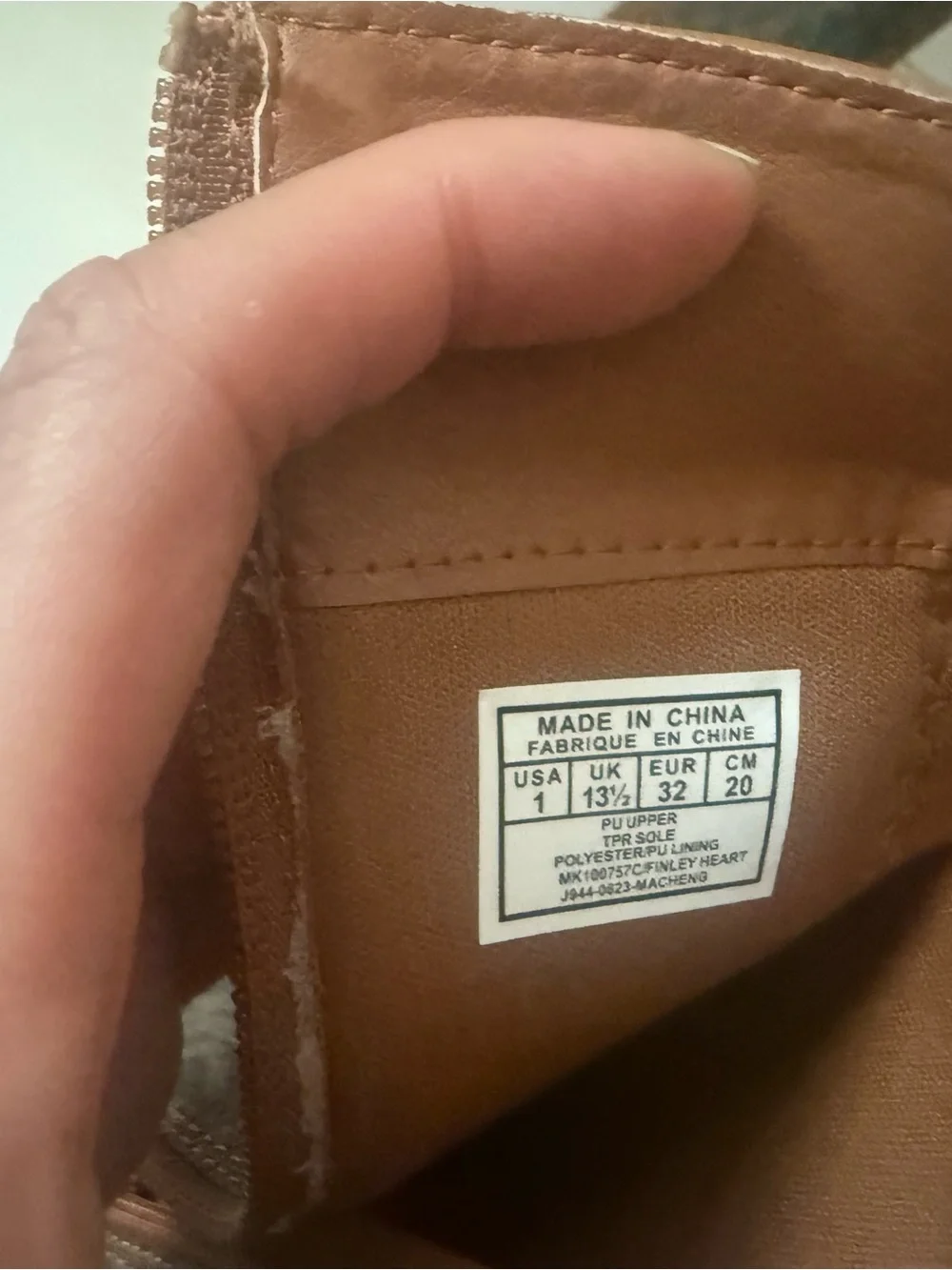 Michael Kors Brown and Dark Brown MK Logo Kids' Riding Boots